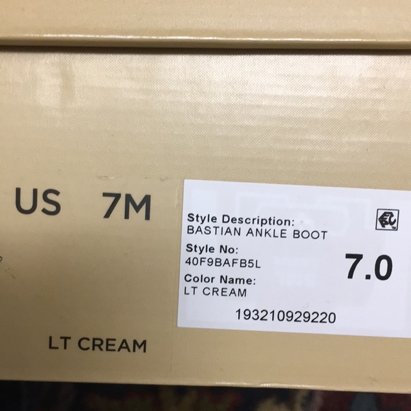 NWT Michael Kors Bastian Combat Boots - Picture 7 of 7